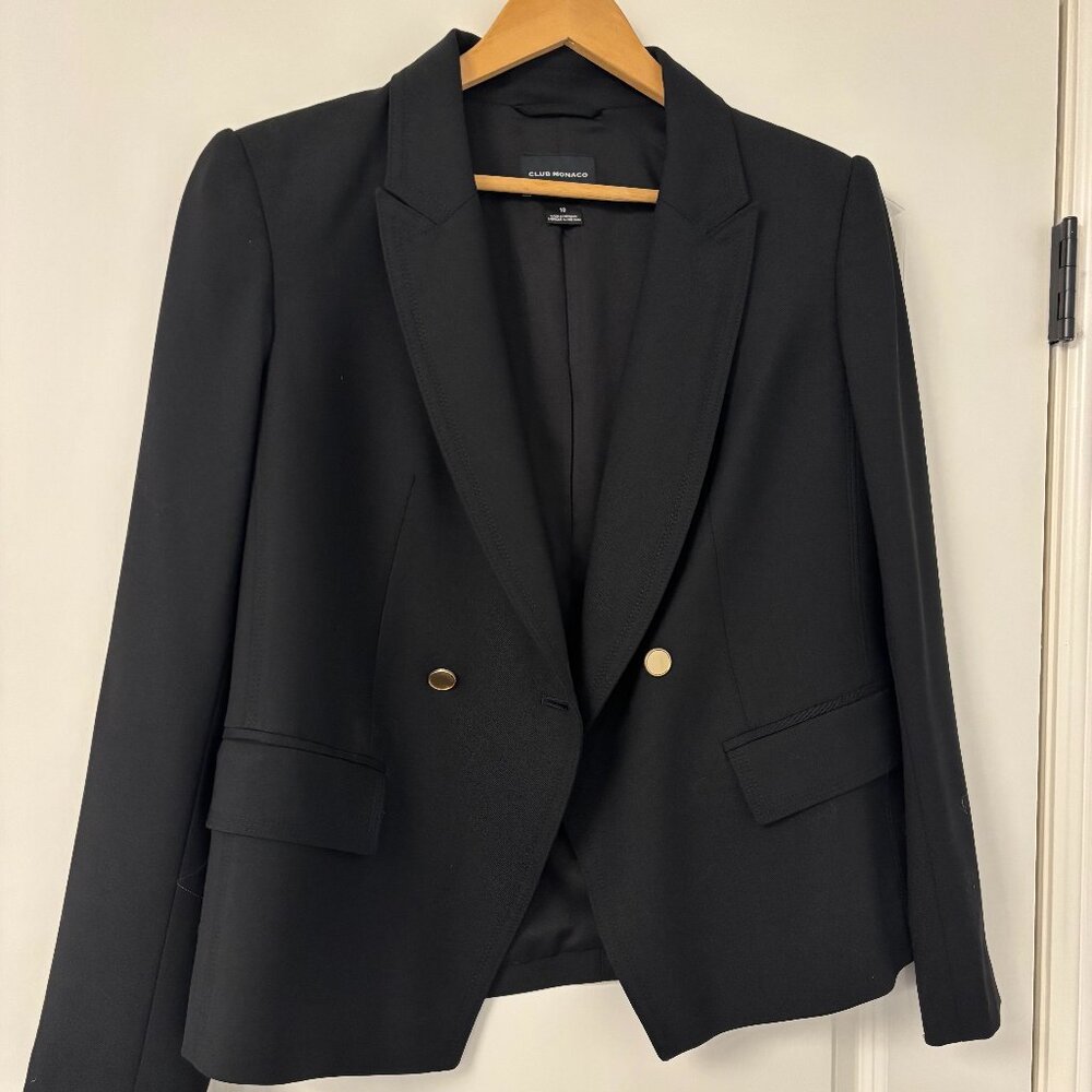 Club Monaco Black Blazer
